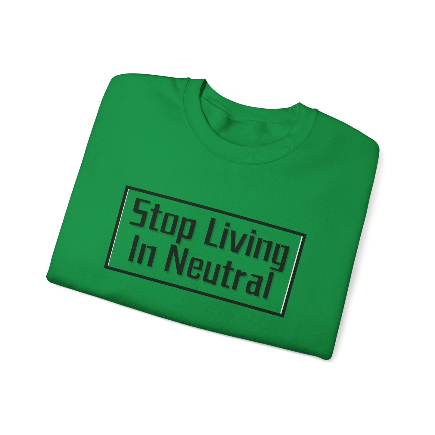 Living in Neutral Unisex Crewneck Sweatshirt (Adult)