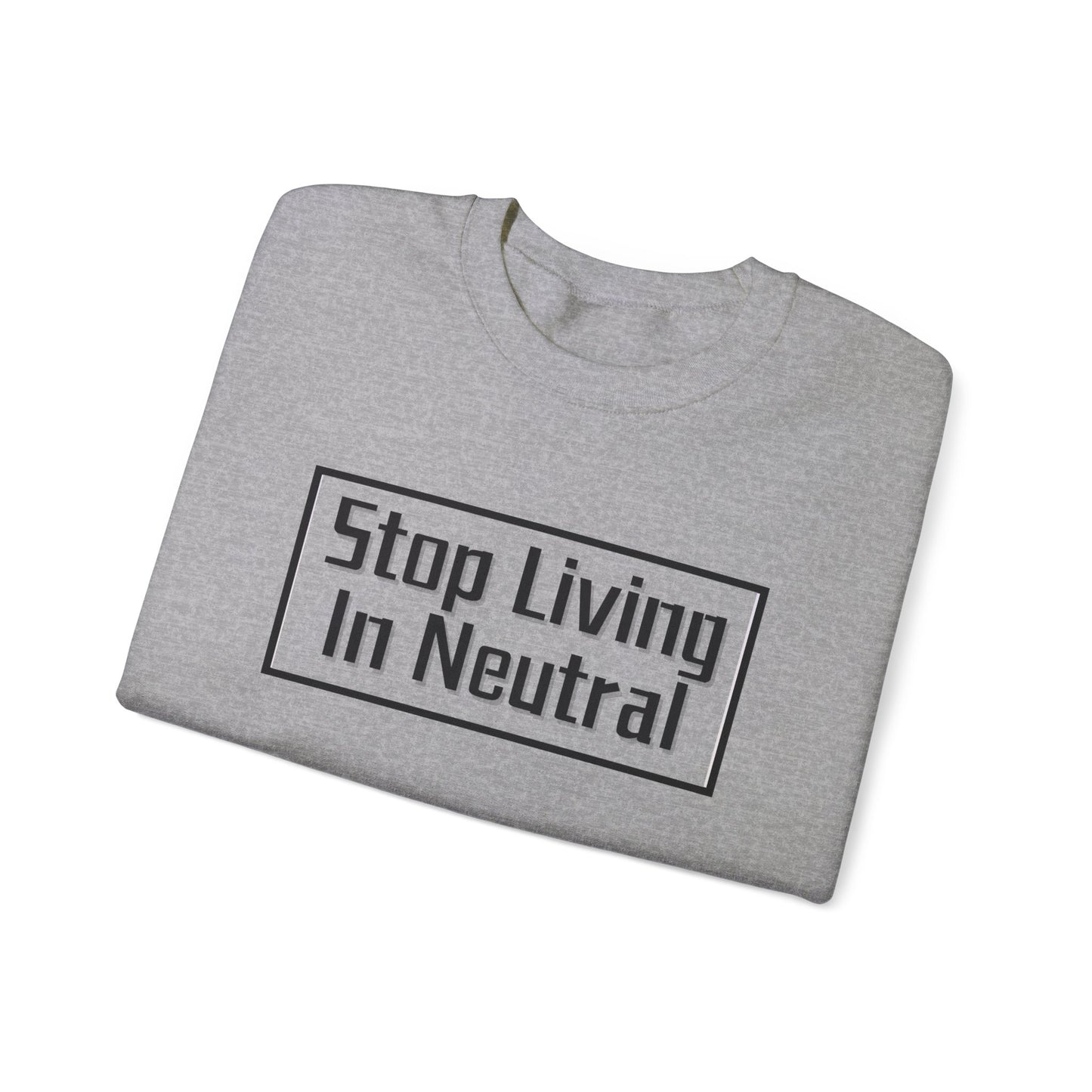 Living in Neutral Unisex Crewneck Sweatshirt (Adult)