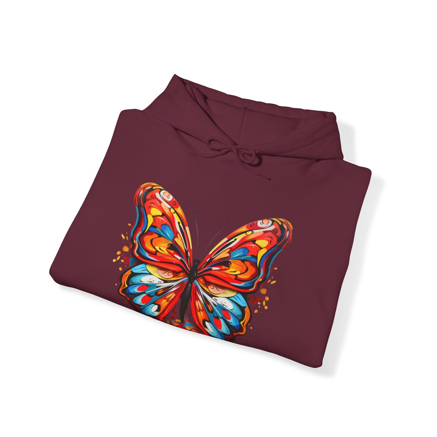 Butterfly Bliss- Unisex Hooded Sweatshirt(Adult)