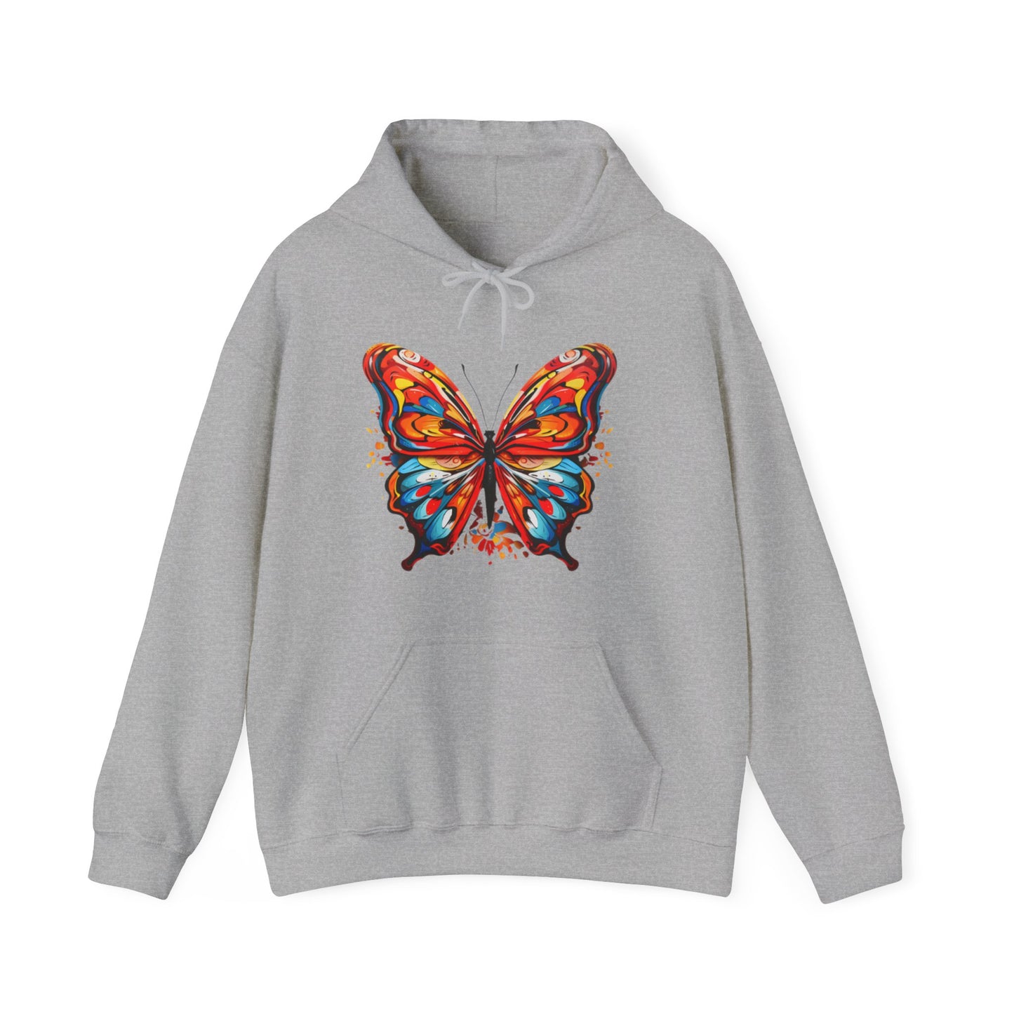 Butterfly Bliss- Unisex Hooded Sweatshirt(Adult)