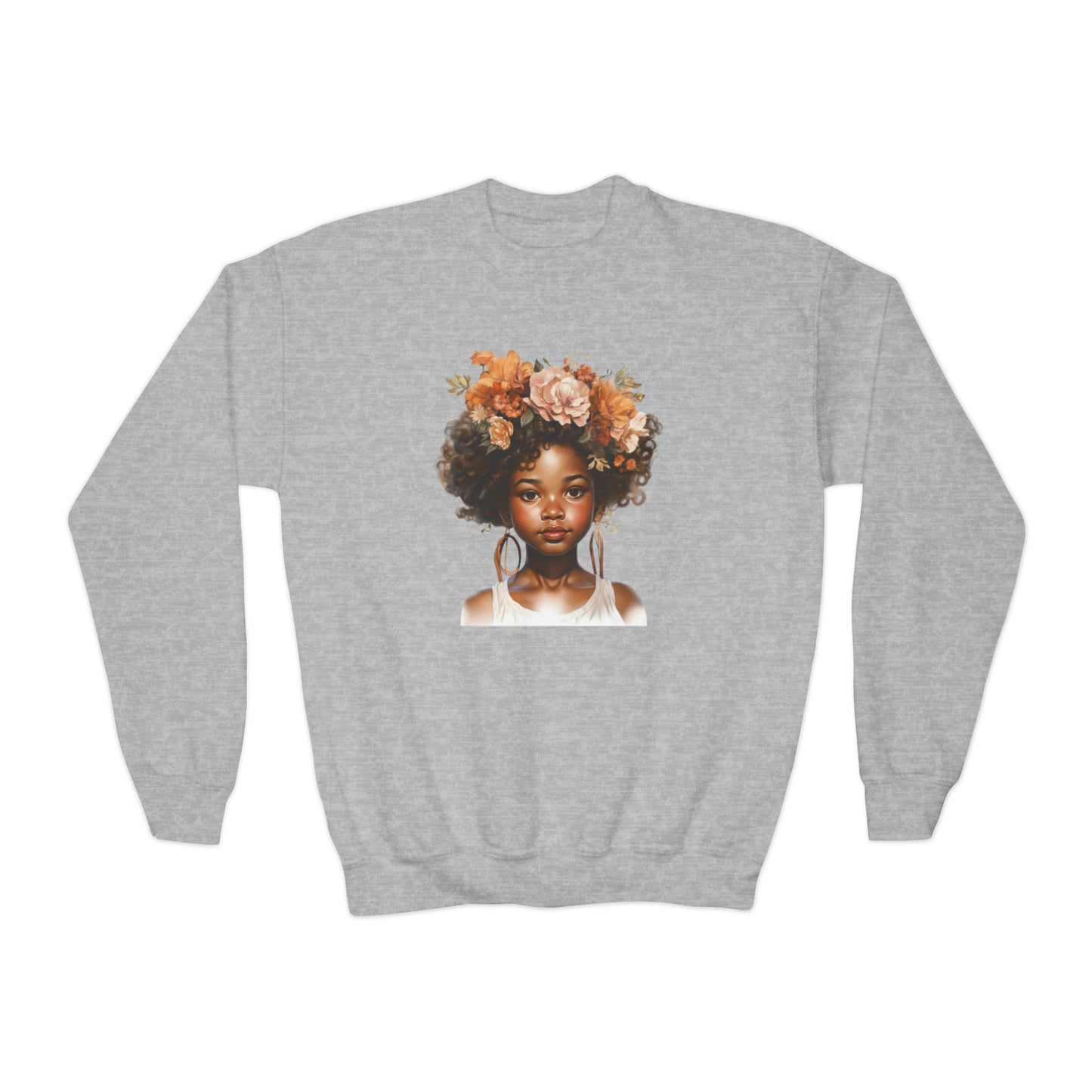 Floral Tresses-Sweatshirt(KIDS)