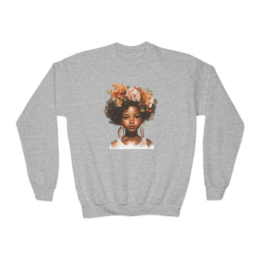 Floral Tresses-Sweatshirt(KIDS)