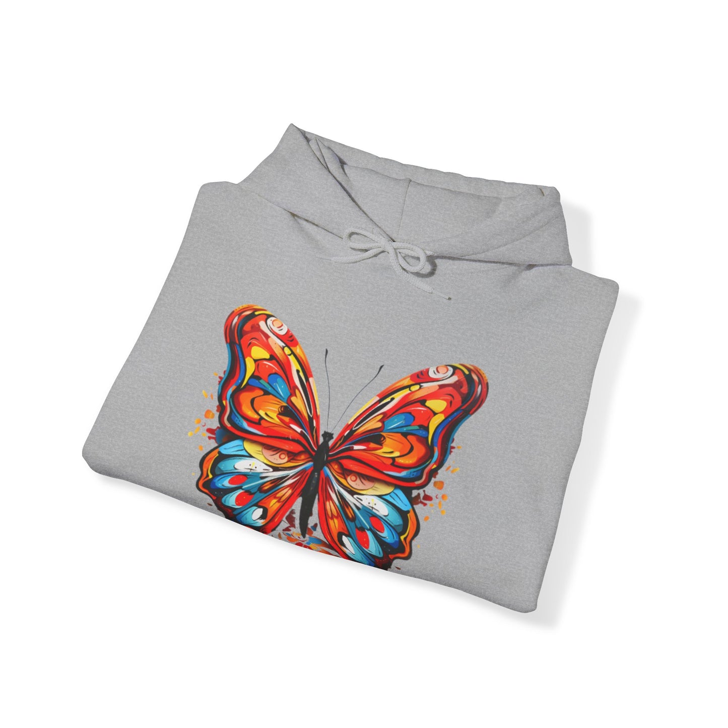 Butterfly Bliss- Unisex Hooded Sweatshirt(Adult)