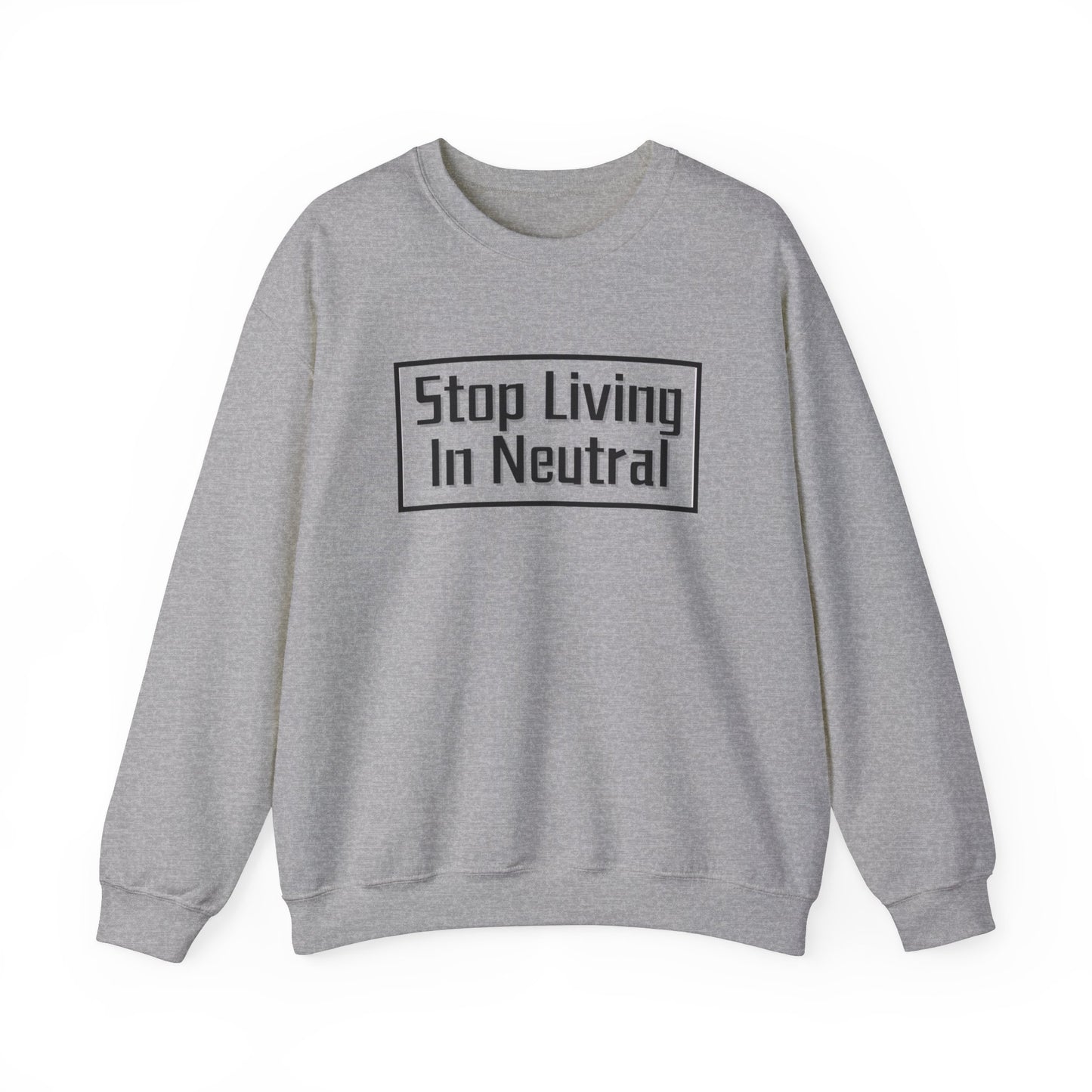 Living in Neutral Unisex Crewneck Sweatshirt (Adult)