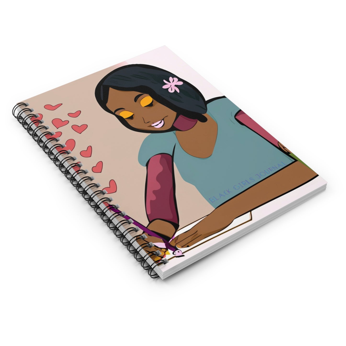 Angel Spiral Notepad