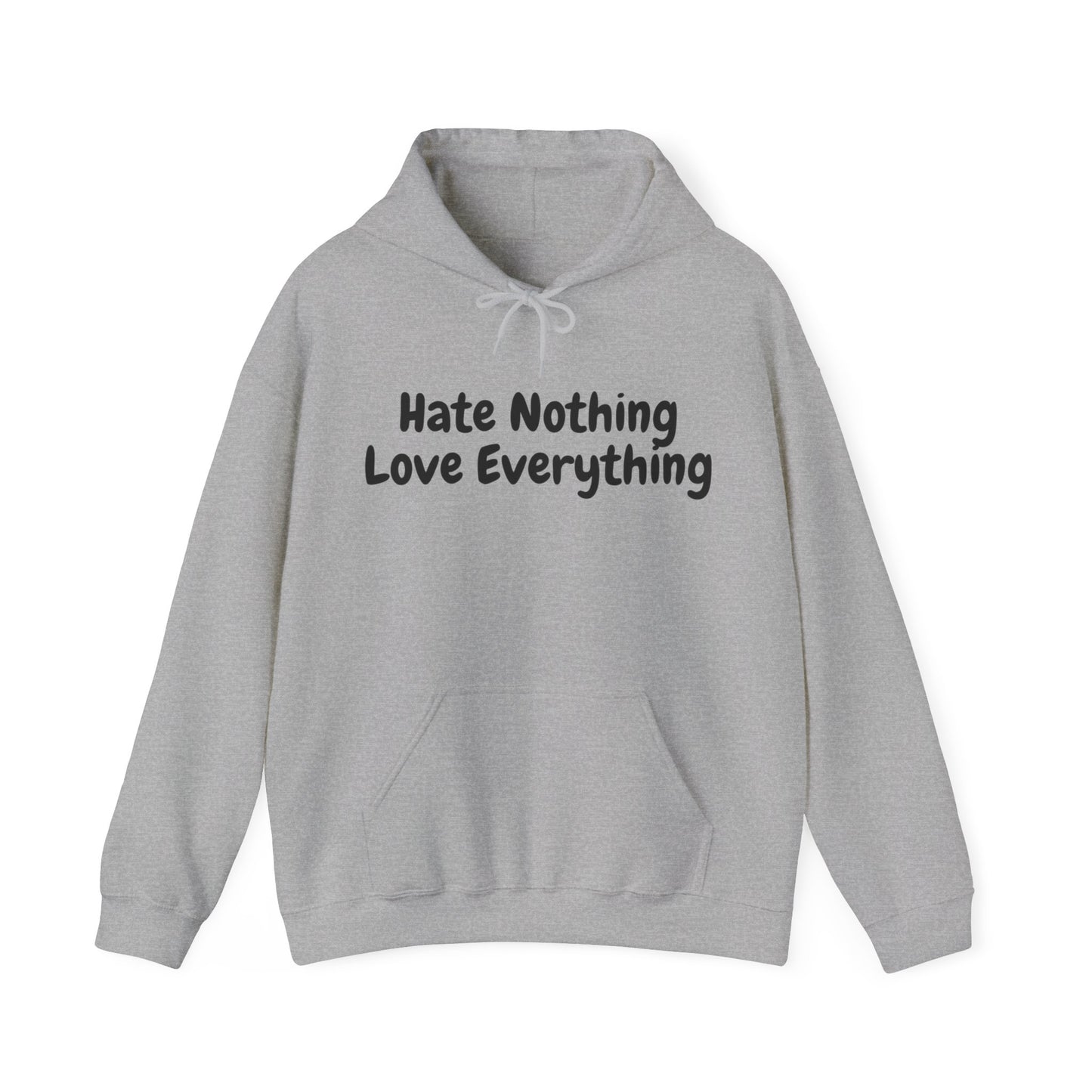 Love/Hate Unisex Hooded Sweatshirt(Adult)