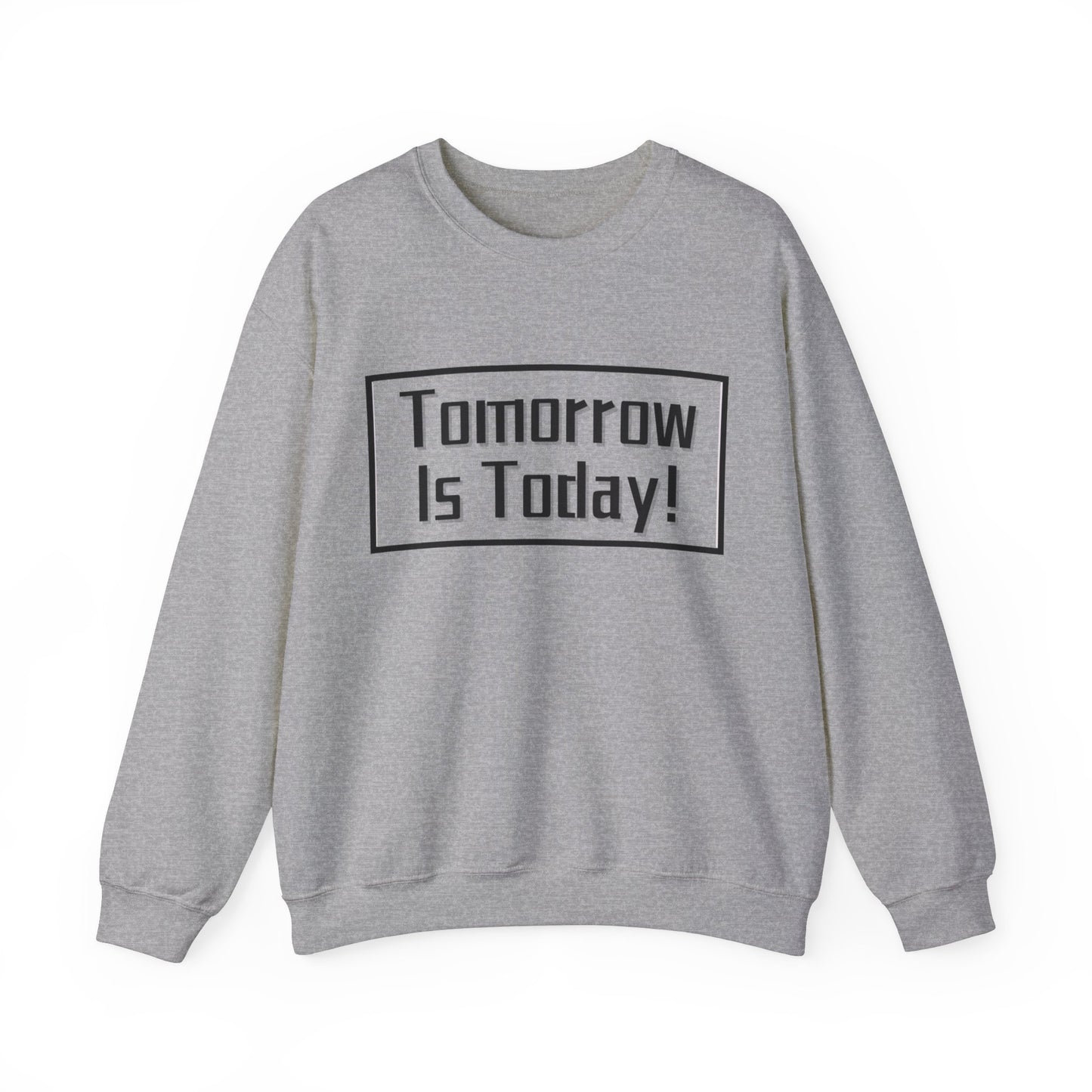 Tomorrow/Today Unisex Crewneck Sweatshirt(Adult)