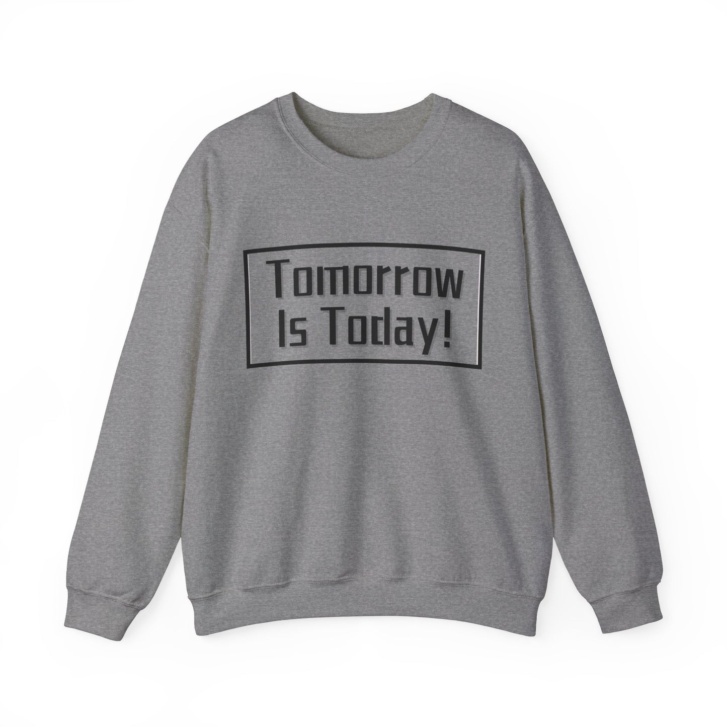 Tomorrow/Today Unisex Crewneck Sweatshirt(Adult)