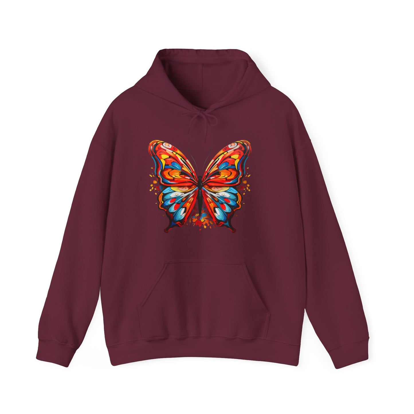 Butterfly Bliss- Unisex Hooded Sweatshirt(Adult)