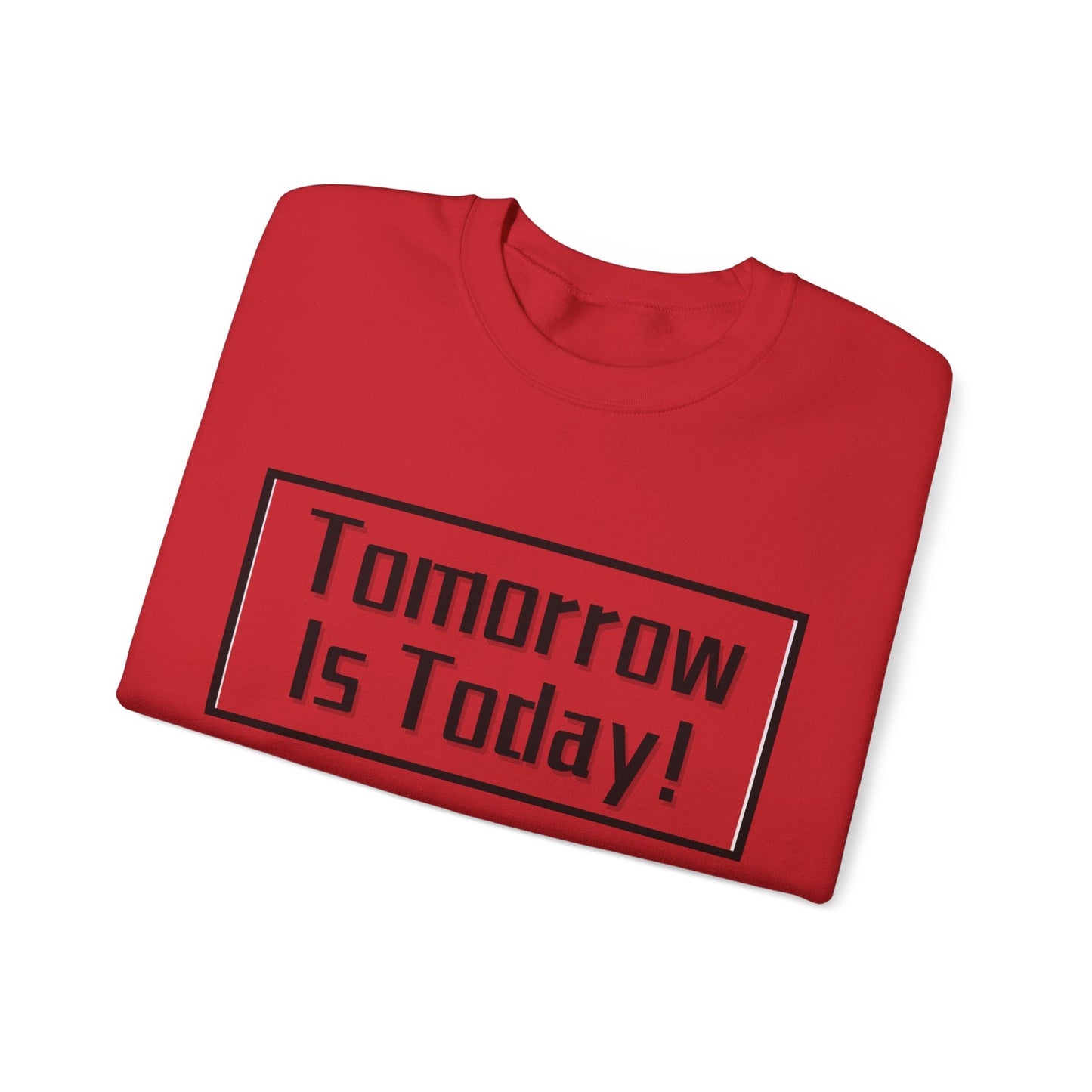 Tomorrow/Today Unisex Crewneck Sweatshirt(Adult)