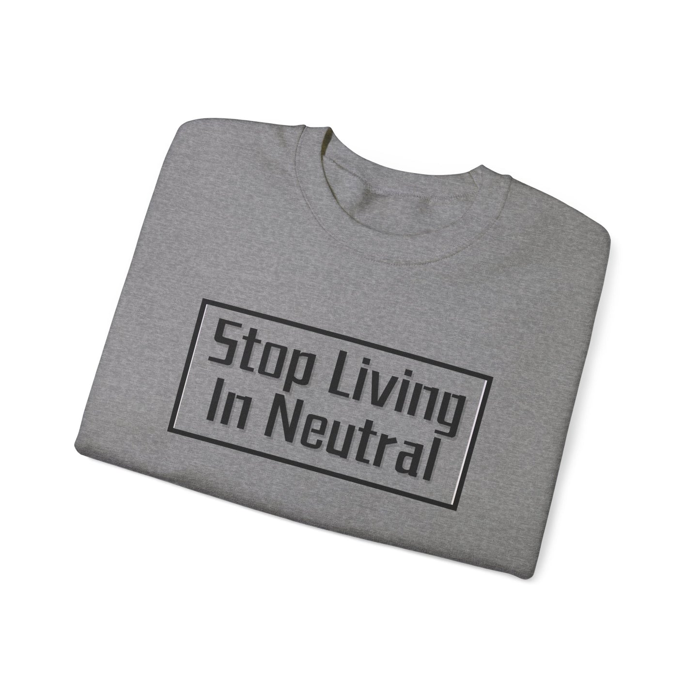 Living in Neutral Unisex Crewneck Sweatshirt (Adult)