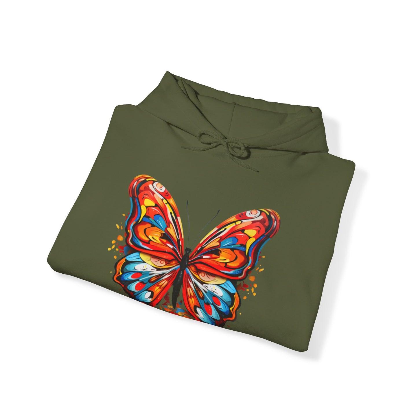 Butterfly Bliss- Unisex Hooded Sweatshirt(Adult)