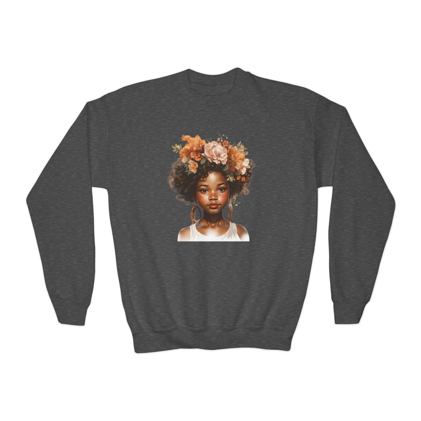 Floral Tresses-Sweatshirt(KIDS)