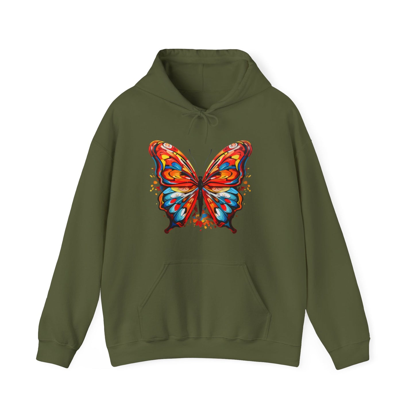 Butterfly Bliss- Unisex Hooded Sweatshirt(Adult)