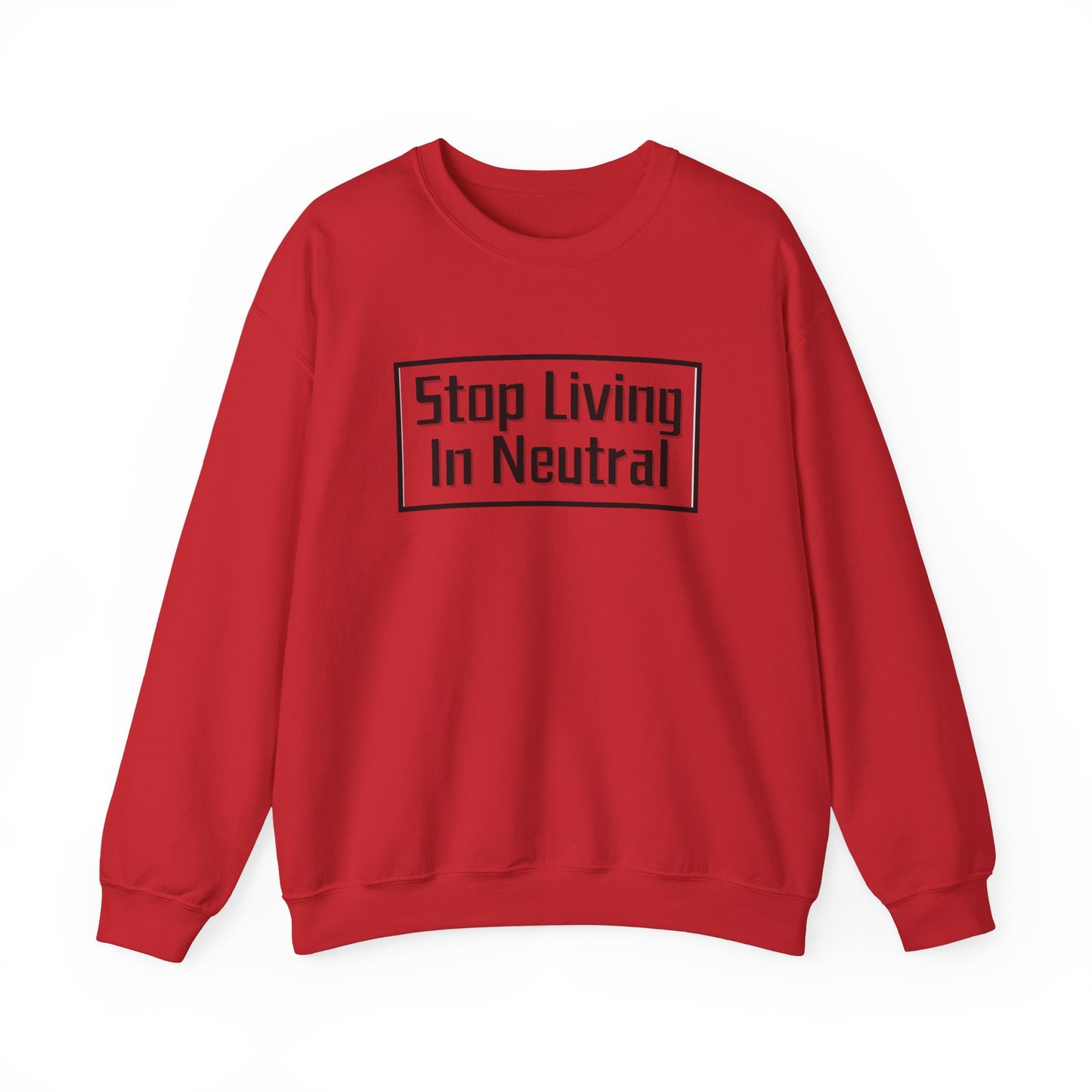 Living in Neutral Unisex Crewneck Sweatshirt (Adult)