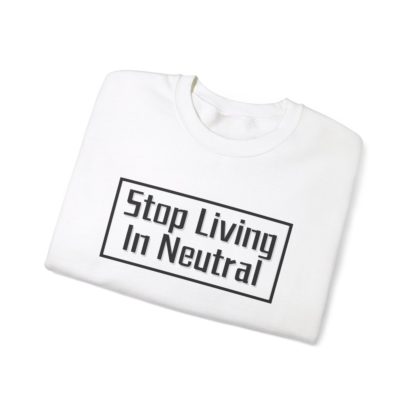 Living in Neutral Unisex Crewneck Sweatshirt (Adult)