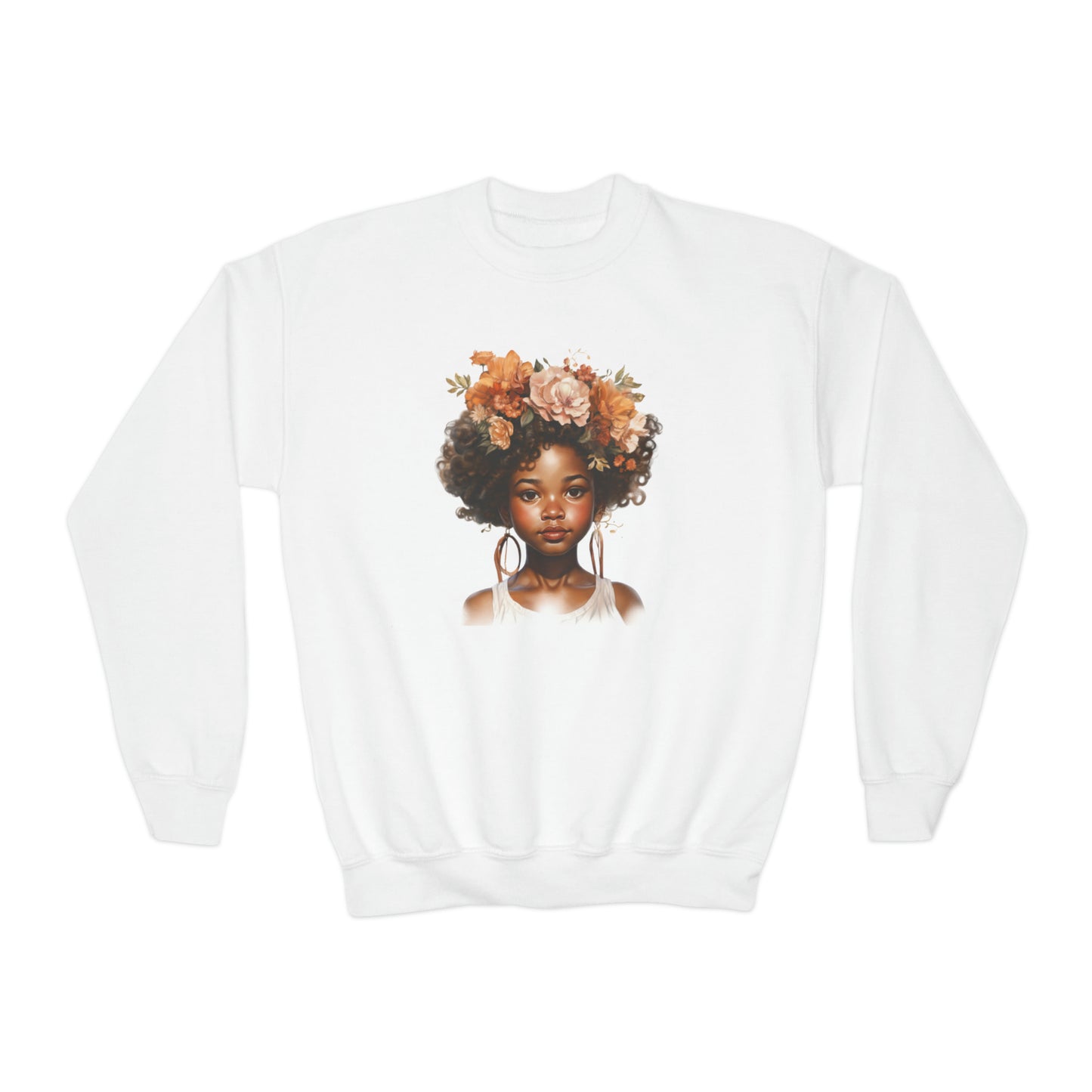 Floral Tresses-Sweatshirt(KIDS)